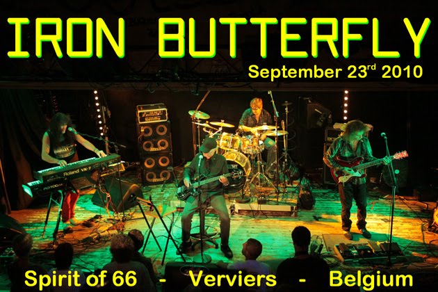 Iron Butterfly (23/09/10) at the "Spirit of 66" in Verviers, Belgium.