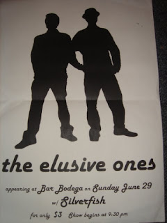 silverfish concert flier