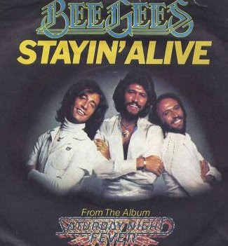 ah, ha, ha ,ha, stay alive