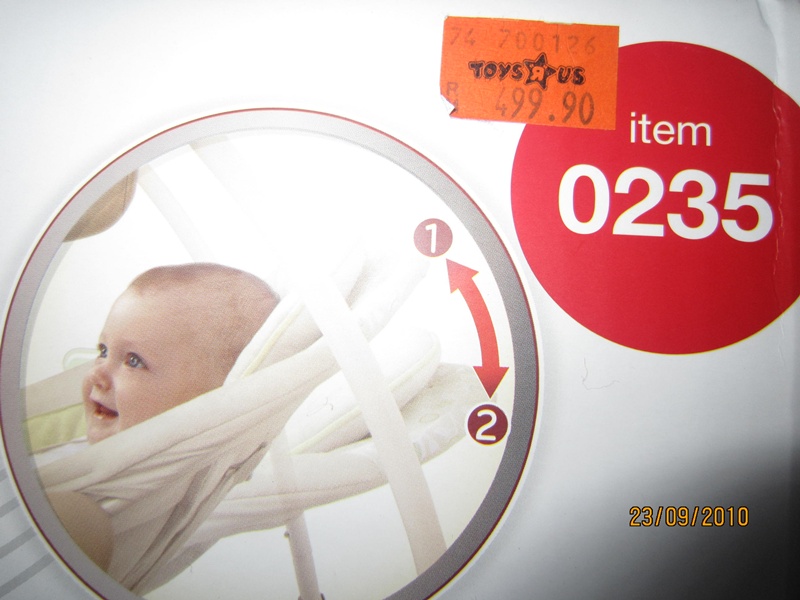 CHILD'S HEAVEN ONLINE STORE: Bright Starts InGenuity Portable Swing