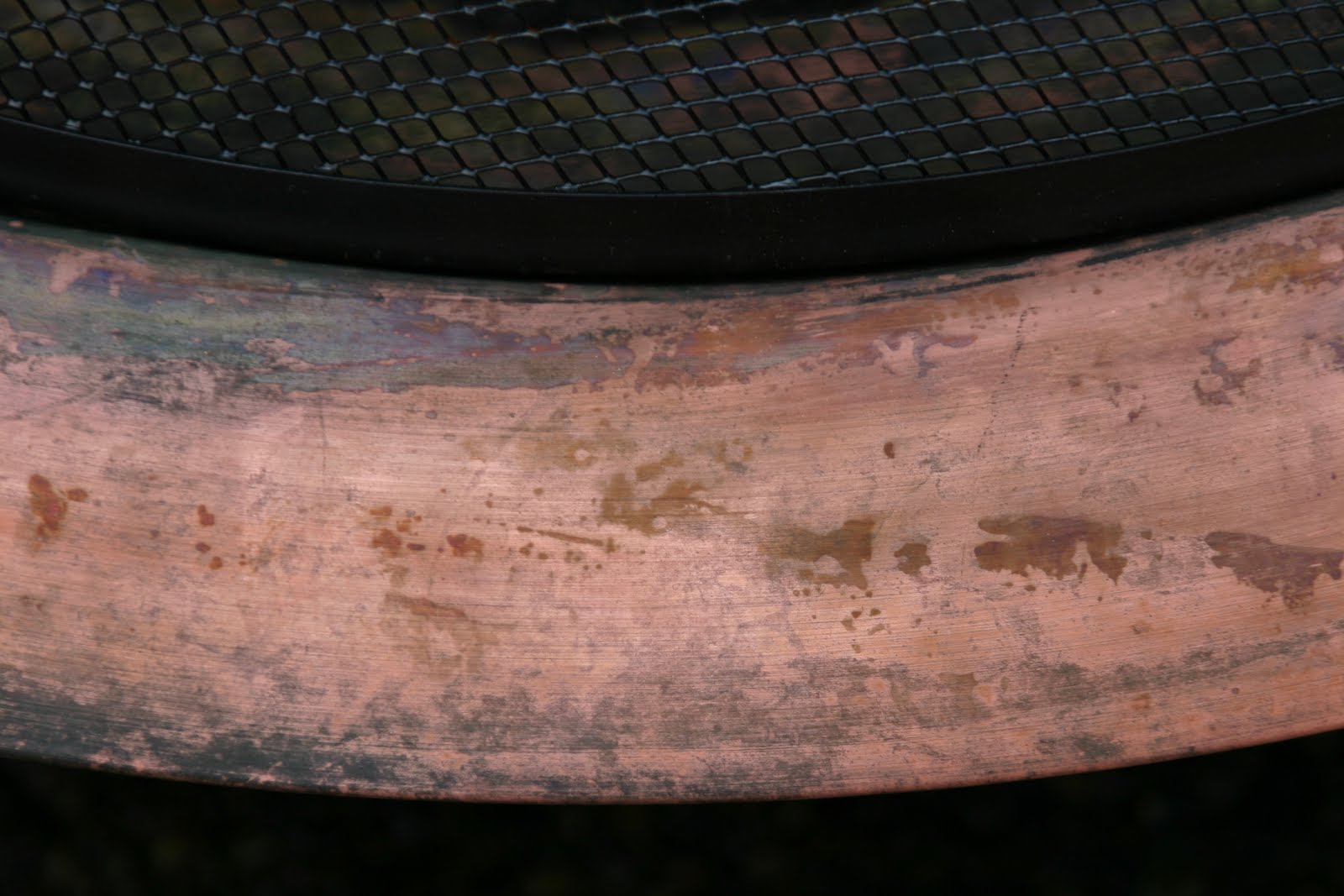 Cleaning A Copper Fire Pit Shine Your Light
