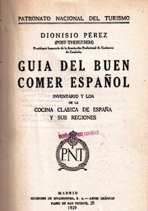 Guía del Buen Comer Español