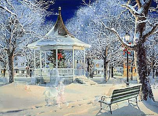 Christmas Scene Backgrounds