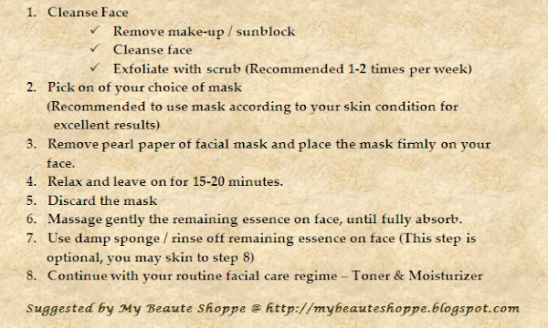 How To Use Facial Mask