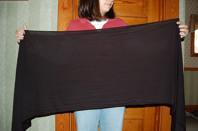 how to wear a jersey scarf