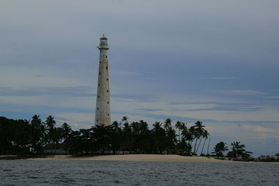 lengkuas Mercusuar di Pulau Lengkuas