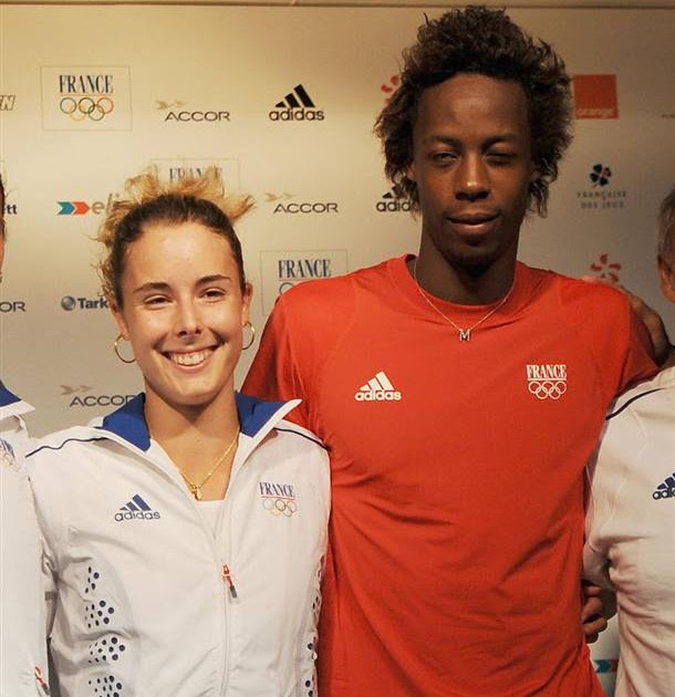 Alize and Gael Monfils