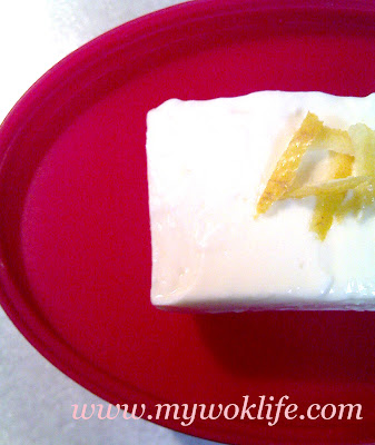 My Wok Life Cooking Blog - No Bake (Low-Fat) Yogurt Cheese Cake -