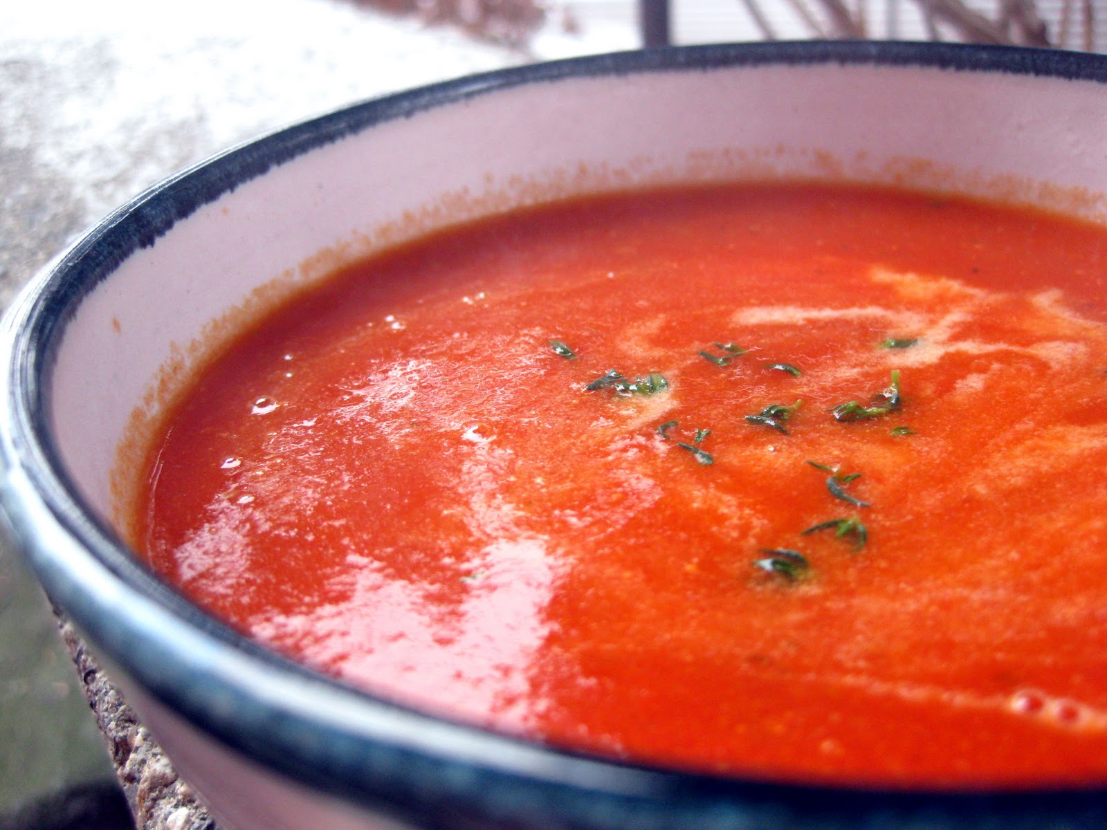 This Glutenfree Life Creamy Sundried Tomato Soup with Thyme