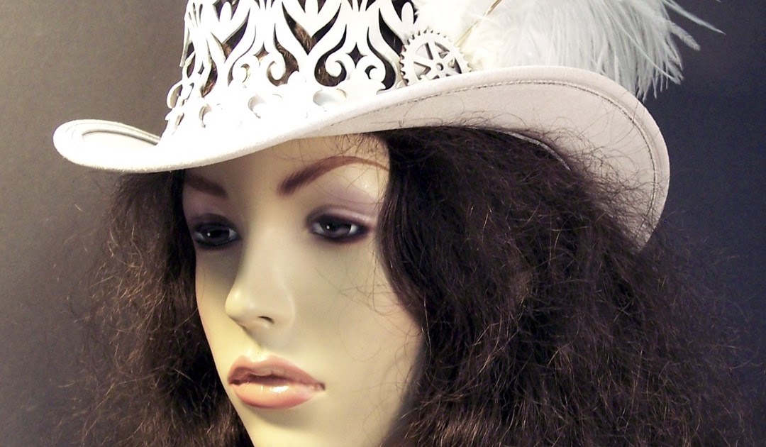 Tom Banwell—Leather and Resin Projects Ladies Bridal Top Hat
