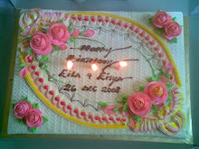 kek ulang tahun yg ke-20 pada 26 Disember 2008
