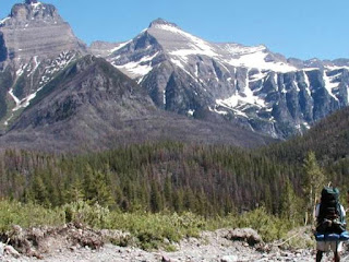 hiking the Kintla Lakes route