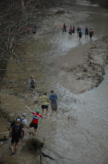 wading peach creek is fun!