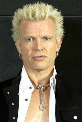 Billy Idol blonde hairstyle