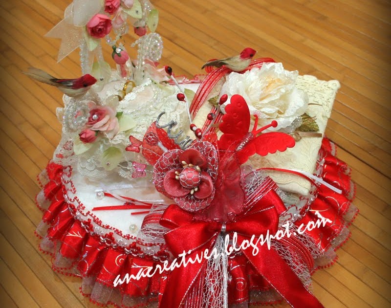 Cakes And Gifts For All Occasion: Glittering Red Theme: Wedding Gift ...