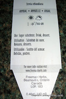 Nancy Guppy Registered Dietitian Rd Stevia Stevia Rebaudiana