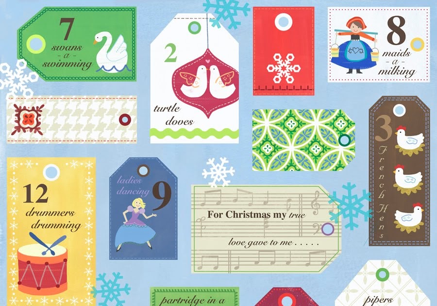 Show and Tell: 12 Days of Christmas