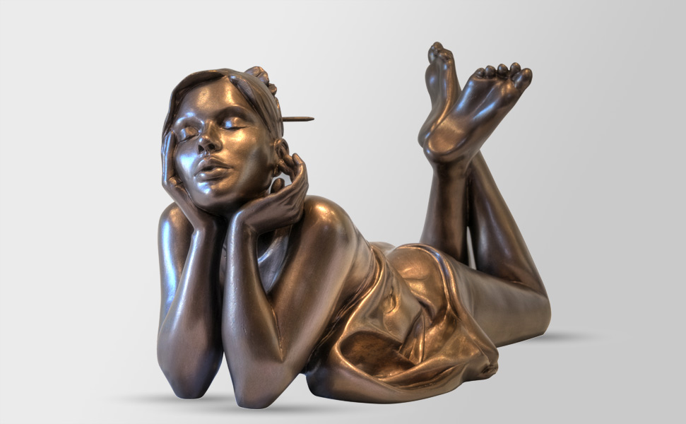 Castles on line The sculpture