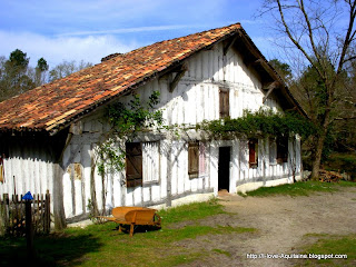 The mill house in Marquèze Ecomusée