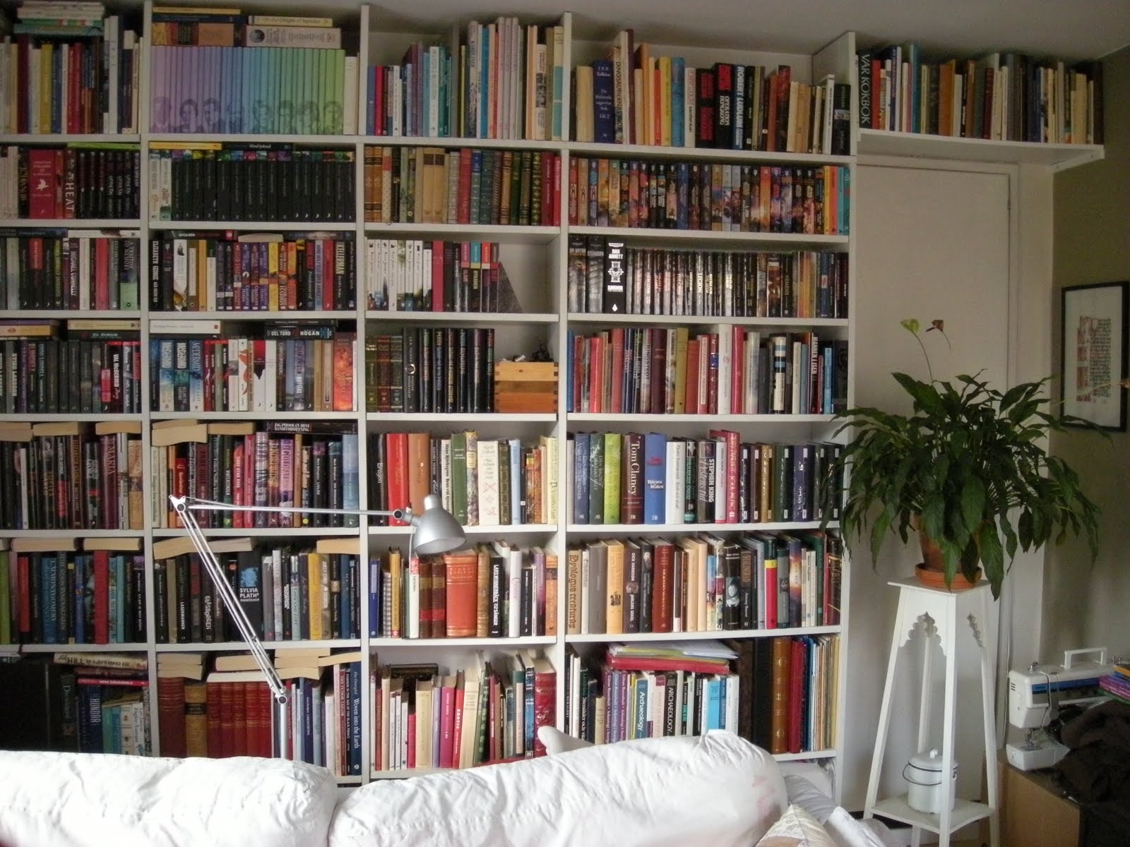 White Billy Bookcase