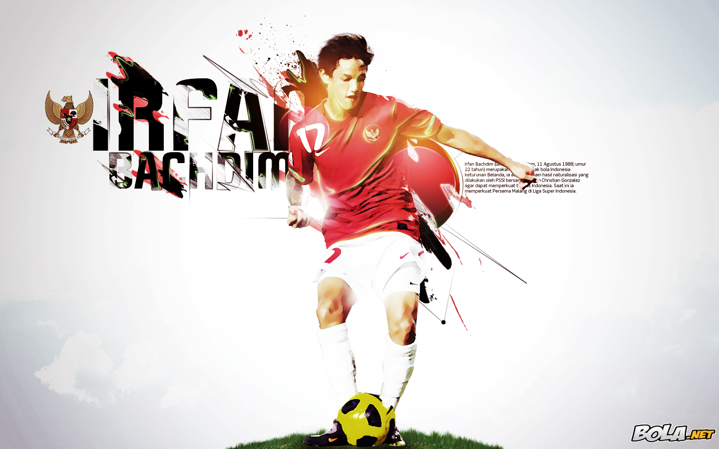 Wallpapers Timnas Indonesia: Wallpaper Timnas Indonesia: Irfan Bachdim Wallpapers Timnas Indonesia: Wallpaper Timnas Indonesia: Irfan Bachdim