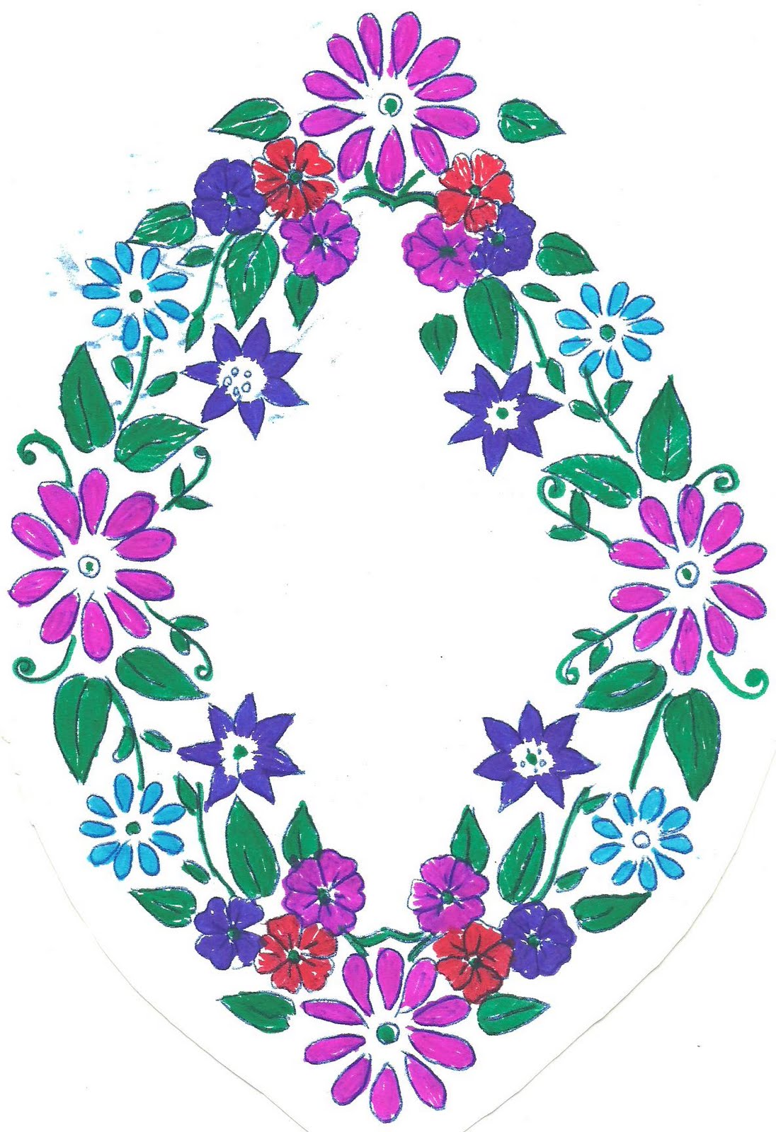 art n craft embroidery cloth painting designs images