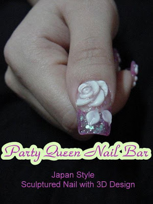 Flower 3D Nail Art Designs 2 Japanese Nail Art Designs, 3D Nail Art, Flower Nail Art Designs