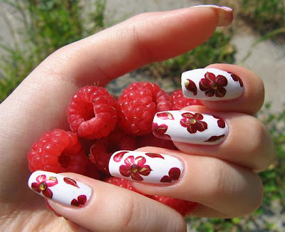  nails designs, nail art flower