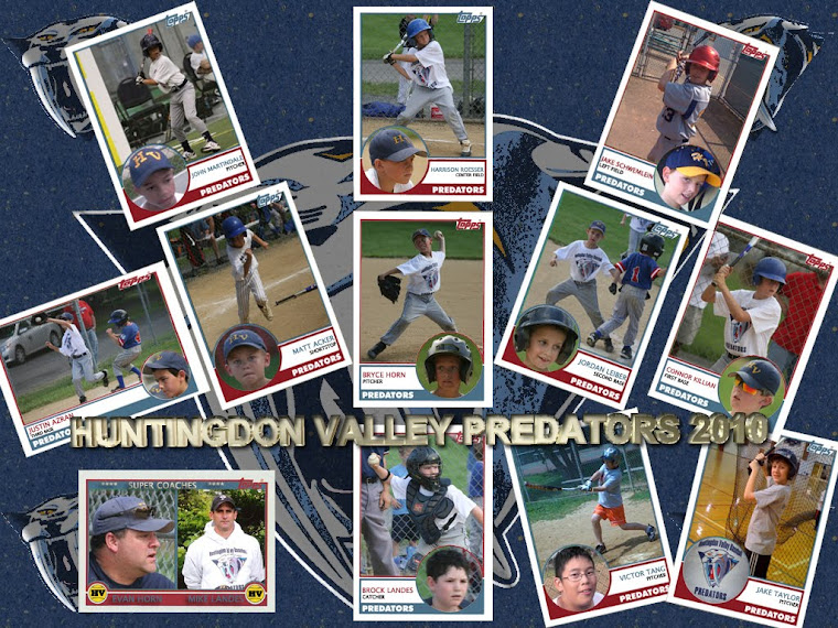 Huntingdon Valley Predators Baseball Rehoboth Baseball Tournament Recap