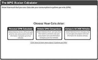 GPM - The MPG Illusion Website: GPM Calculator - With 2009 Car ...