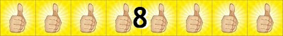 8 thumbs up rating, movie rating, good 8 thumbs up rating, movie rating, good
