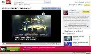 Cara Download Video Music Youtube dengan Fast Youtube Downloader Add-ons Mozilla