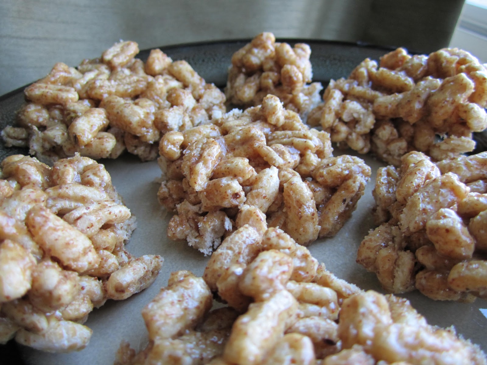 I'll take some of that... Puffed Kamut Treats (Vegan)