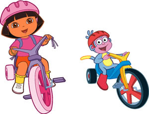 dora the explorer trike