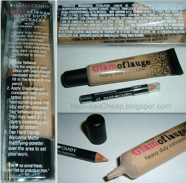 Review Hard Candy Glamoflauge Heavy Duty Concealer Nouveau Cheap