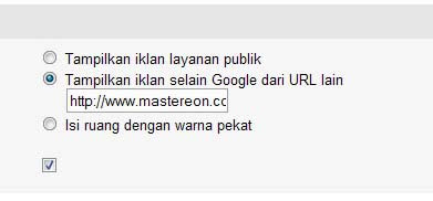 mengatasi munculnya PSA pada Google Adsense