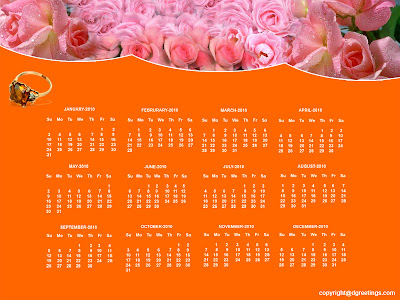 desktop calendar wallpaper. Desktop Calendar 2010, Free