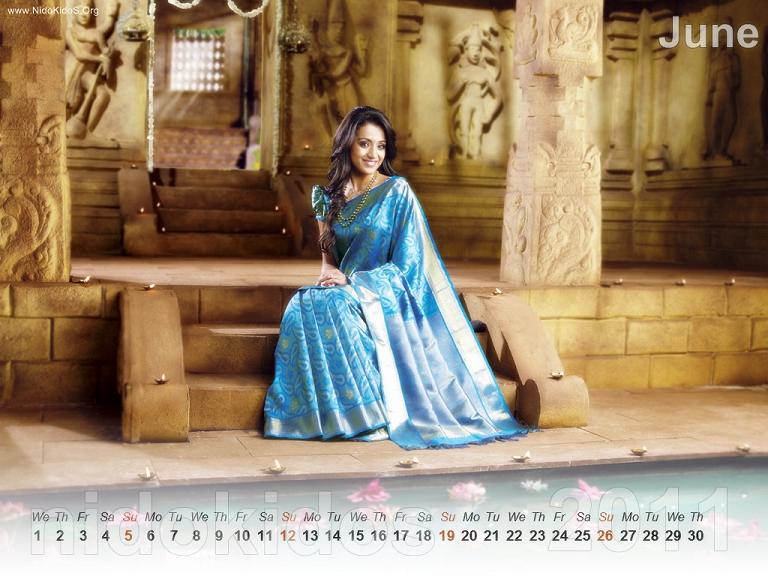 june and july calendar 2011. Trisha New Year Calendar 2011