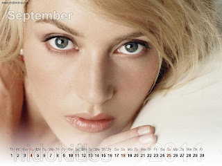 New Year 2011 Calendar, Titanic Actress Kate Winslet Desktop Wallpapers