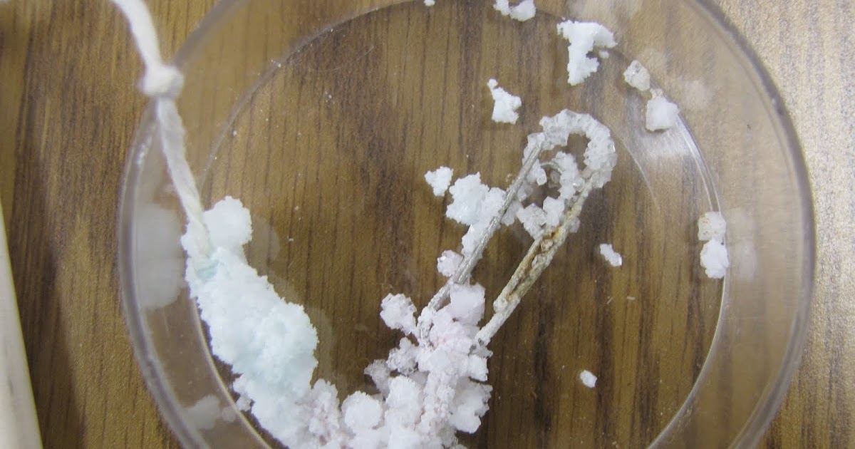 Mrs. Paulzine's 3rd Grade Class: Crystal Growing Experiment