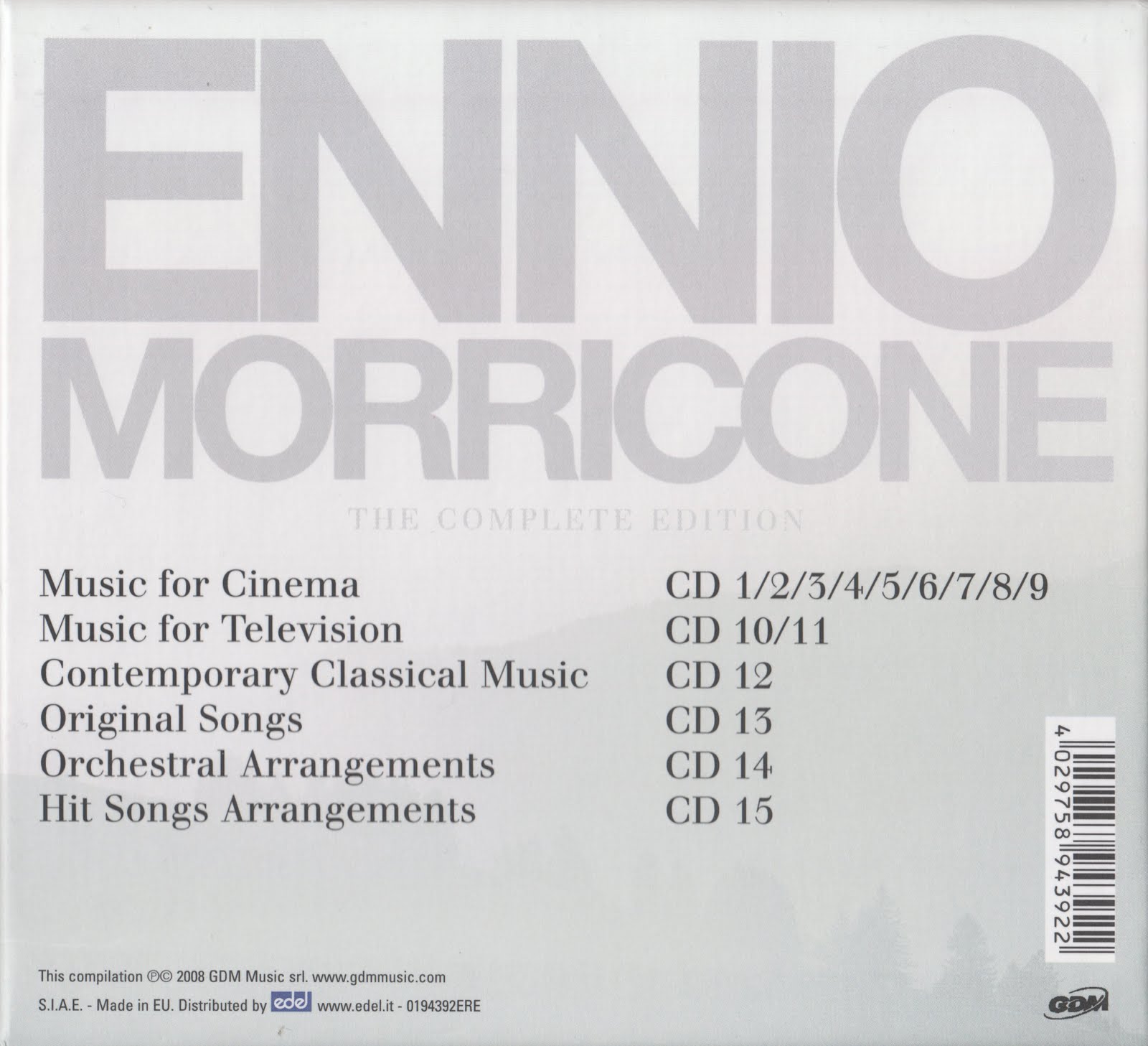Ennio Morricone - The Complete Edition - Original Versions