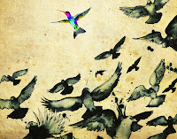 Detail from Be Yourself by Jane Laurie