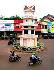 Tugu Jam di Jantung Kota Lahat