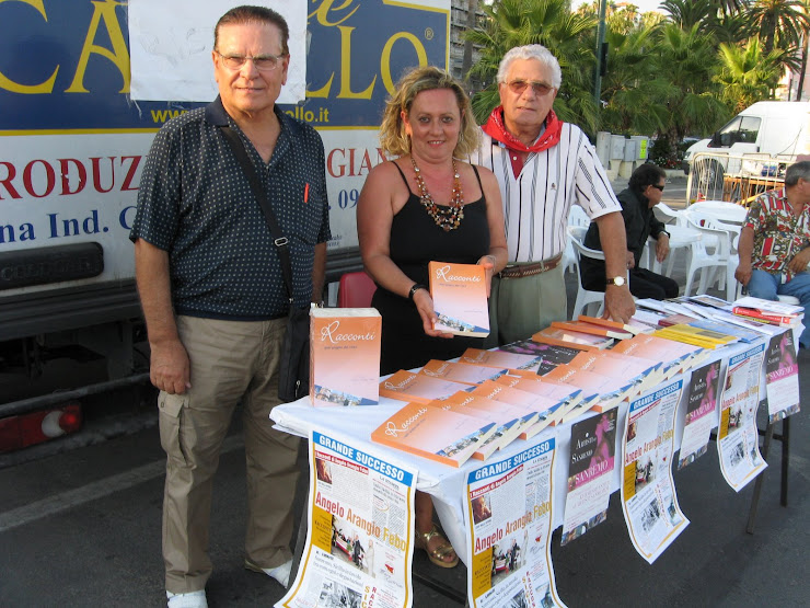 Festa dei Siciliani.. momento culturale,, presentazione di un libro di A. Arangio e di ACR il sanr!