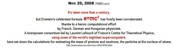 e=mc2: 103 years later, Einstein's proven right