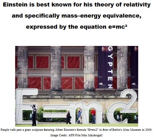 Einstein's theory of relativity