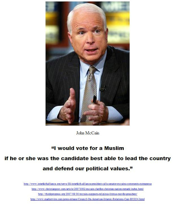 I would vote for a Muslim