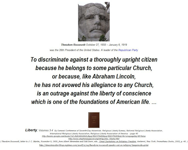 Abraham Lincoln has not avowed his allegiance to any Church