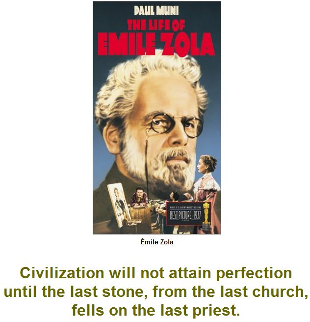 Civilization will not attain perfection