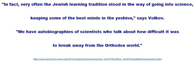 Superstitions stood in the way of going into science